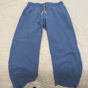 Figs Kade XXS P Scrub Pants in Ceil Blue